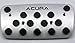 SUNDELY® Foot Rest Fuel Brake AT Pedals for Acura 2009-2012 RL RLX TL TSX (for Automatic Transmission Models)
