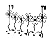 Over The Door Coat Rack Brown Elegant Design Coat Hooks, Coat Hook Rack or Towel Rack- Robe Rack - hat Rack