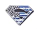 SUPERMAN AMERICAN FLAG POLICE THIN BLUE LINE SWAT COMBAT MILITARY VELCRO PATCH