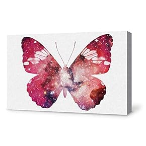 Wall26-Canvas Wall Art-Beautiful Butterfly-Giclee Painting Wall Art for Bedroom Living Room Home Decoration - 12x18 inches