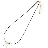 SHINUS BOHO Boho Beaded Choker Necklace Gold Bow Ribbon Chain Chokers Necklace Vintage Crystal Bowknot Necklace Wedding Party Prom Necklace Jewelry for Women