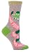 Blue Q Bring Your Wine to Work Day Women's Crew Sock, Grey One Size (Women's Shoe Size 5-10)