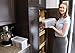 Refrigerator Organizer Container - Clear with Lid, Handle and 3 Smaller Bins - 2 Sets