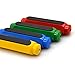 EzSos Magnetic Chalk Holder, Dustless Double Spring Chalk Pen Holder, Auto-adjust Chalk Clip, Chalkboard Accessories for Student Teacher Classroom Teaching, 6 Pcs/Pack