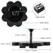 Skywoo Solar Fountain Pump, Garden Solar Water Pump with 1.5W Solar Panel Solar Powered Water Pump with 4 Nozzles, Floating Solar Powered Fountain for Birdbath, Pond, Aquarium, Garden, Patio and Pool