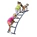 Swing-N-Slide NE 5040 Metal Arch Ladder with Multiple Configurations for Swing Sets, Play Sets & Playhouses, Blue & Red