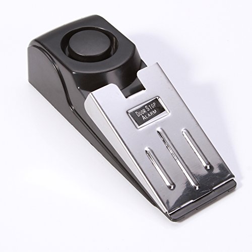 Foto4easy Home Security Wedge Door Stop Alarm System Device Intruder Alert Detection