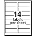 Avery Easy Peel Printable Address Labels with Sure Feed, 1-1/3