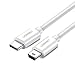 UGREEN Mini USB Type C Cable, USB C to Mini USB Cable for Digital Camera, MP3 Player and More Mini B USB Devices (White)
