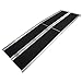 Titan Ramps 8' Folding Aluminum Wheelchair Ramp 600 lb. Capacity Anti-Slip Threshold Entryway Home Access No Assembly