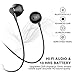 Picun Bluetooth Headphones, V4.1 Wireless Headphones 10 Hrs Battery IPX5 Waterproof Sport Wireless Earbuds with HD Mic, Comfort Premium Stereo Sound Earphones Magnetic for Running (Black)