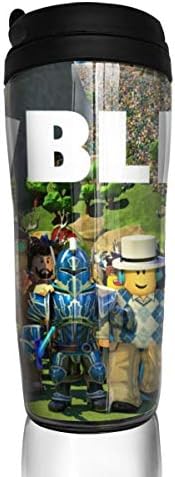 123zoehome Home R-Roblox Coffee Cup Custom Portable Travel Mug Personalized Car Tumbler Large Capacity Insulated Cup for Hot Tea & Cold Drinks