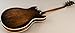 Washburn Hb36k Spruce Flame Maple Vintage Hollowbody Electric Guitar