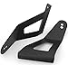 GS Power LED Light Bar Brackets for 52” Curved Lightbar Mount Off Road Barlight at Roof/Upper Windshield. Compatible with 1984-2001 Jeep Cherokee XJ & 1986-1992 Comanche MJ