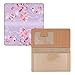 Cherry Blossoms Personal Leather Checkbook Cover for Top Tear Personal Checks