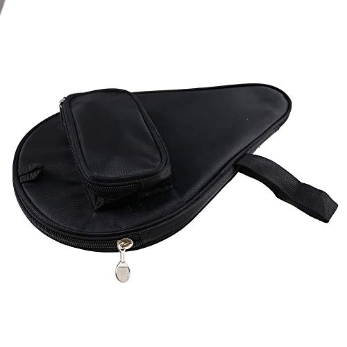 Coherny Portable Table Tennis Racket Bag Waterproof Table Tennis Racket Cover Paddle PingPong Paddle Pouch with Ball Case - Thumbnail 5