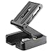 Z Flex Tilt Tripod Head Aluminum Alloy Folding Z Tilt Head Quick Release Plate Stand Holder for DSLR Compatible Slide Rail Camera Camcorder Tripod with Spirit Level for Canon Nikon Sony Pentax