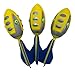 Liberty Imports Set of 3 Sports Foam Whistling Missile Footballs (12-Inches)