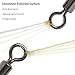 Dr.Fish Barrel Fishing Swivels, Available from #12-#12/0, Stainless Swivels Fishing Tackle Saltwater, Freshwater, Leader/Line/Lure Connector #12/0 772LB