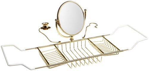 Taymor Ultimate Bathtub Caddy Polished Brass