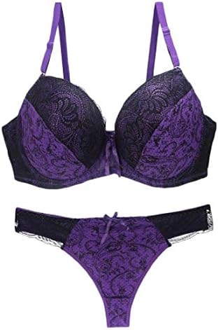 Energy Womens Lace Plus-Size Full-Coverage Adjustable Underwire Bra Sets