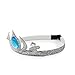 GLITTERFIT Girls Snow Queen Crown Headband, Halloween Costumes, Princess Headband for Kids - Silver