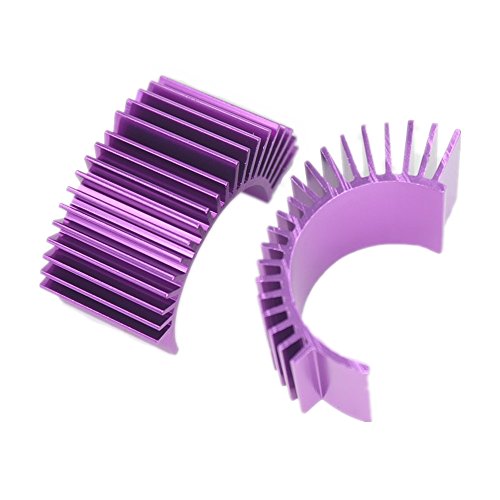 2pcs Hobbypark Aluminum Electric Engine Motor Heatsink Fins Cooling For RC 540 550 3650 Size Brushed Brushless