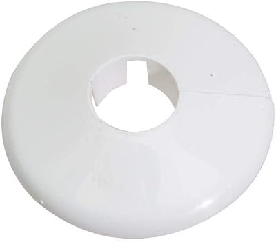 TALON White Plastic Pipe Cover pk of 2 10mm Pipe Collar