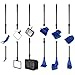 JZMYXA Aquarium Fish Tank Clean Set, Aquarium Cleaning Kit for Fish Tank Long Handle Fish Tank Brush Functional Six Cleaning Tools for Aquarium Telescopic Cleaning 6-in-1thumb 1