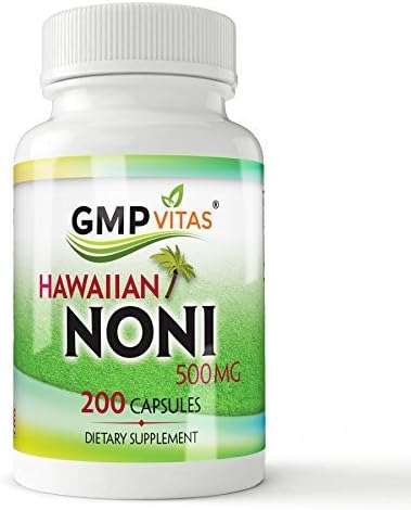 GMPVitas Noni Capsules 500mg Natural Herbal Dietary Supplement by GMP Vitas