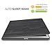 MoKo Case Fit iPad Pro 12.9 Inch 2017 - Premium Light Weight Stand Folio Shock Proof Cover Protector Fit Apple iPad Pro 12.9 Inch 2017 & 2015 Tablet, Slate Black (with Auto Wake/Sleep)