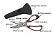 Kitchen Scissors - The Original Heavy Duty Checkered Chef Multifunction Shears with Magnetic Holder