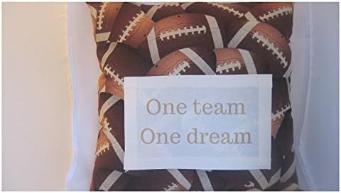 football pillow fantasy dream team super bowl party decorations sports balls