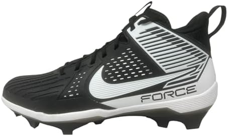 Nike Force Savage Turf  Mid Football Shoes Mens 14 White Black Nike Force Savage Pro 2 Men main image 3