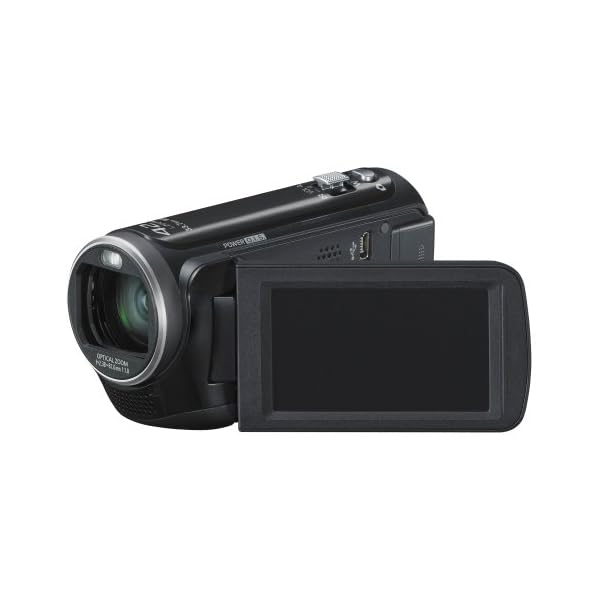 Panasonic HDC-TM80EG9K Full HD Camcorder (16 GB int. Flashspeicher, 34-fach opt. Zoom, 6,7 cm (2.6 Zoll) Touch-Display… – Bild 3