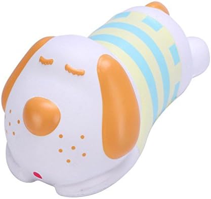 Super Squishies Slow Rising Stress Squishy Toys Cute Dog Jumbo Size 7.8" White