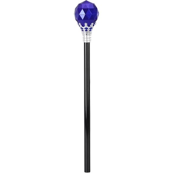 Dress Up America Couronne De Roi – Élastique Réglable, 3 Bijoux, Polyester, Bleu/Rouge/Violet
