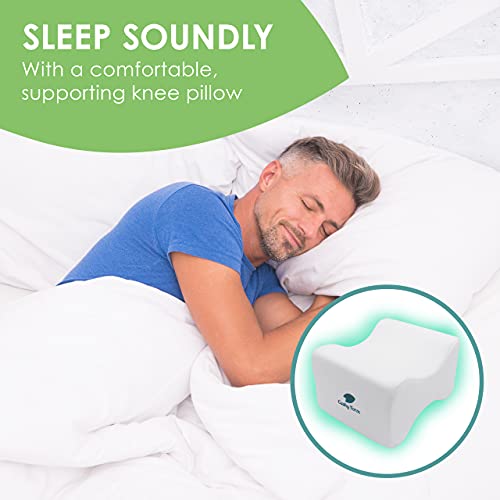 Cushy Form Knee Pillow for Side Sleepers Large Orthopedic Wedge Leg