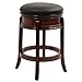 Boraam 43024 Magellan Counter Height Swivel Stool, 24-Inch, Brandy