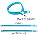 12 Ruler Snap Bracelets for Kids - Birthday Party Favors for Boys and Girls - Cute Stocking Stuffers for Kids - Small Treasure Box Toys - School Teacher Rewards for Students, Bulk Classroom Prizes for Kids