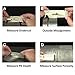 WeldingStop V-WAC Undercut Gauge Biting Edge Welding Guage for Welder Inspection Single Weld Gauge Measure Inspection Tools Porosity Size/amount Inspection Tools Inch Stainless Steel