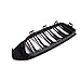 F32 Grille, ABS Front Replacement Kidney Grill for BMW 4 Series F32 F33 F36 F80 F82 Matt Black