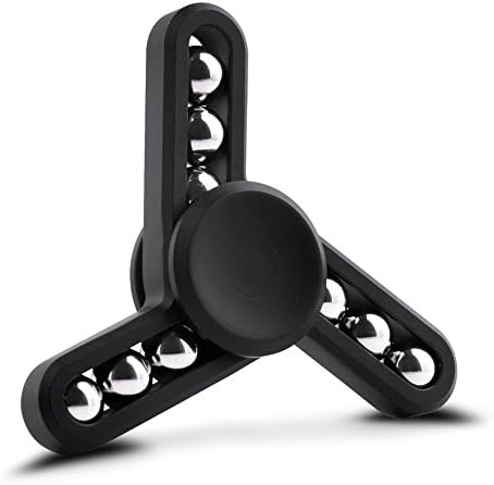 jj Multi-Colors Triangular Gyroscope Hand Fidget Spinner Fingertip Toy D17 black rolly