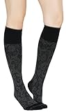 Paisley Compression Socks Womens & Mens - Pair of Medical Grade 20-30 mmHg Graduated Sock Support Stockings - Ideal for Running & Athletic Wear, Pregnancy/Maternity, Flight & Travel