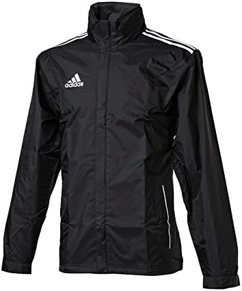 adidas core 11 rain jacket black white