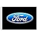 Home King Ford CAR Flag Banner 3X5FT 100% Polyester,Canvas Head with Metal Grommet
