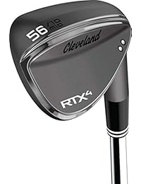 Cleveland Golf RTX 4 cuña para hombre, acabado satinado negro