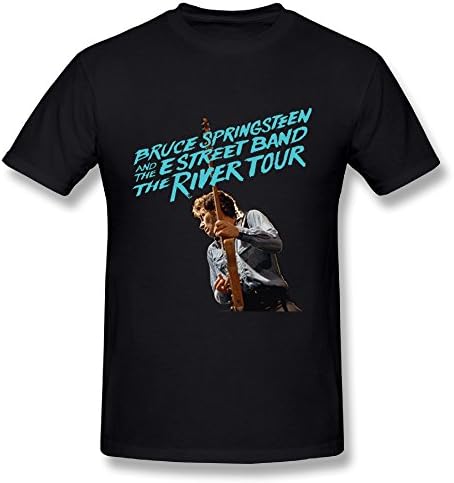 Bruce Springsteen And The E Street Band 2016 Tour.png Mens T Shirt Black