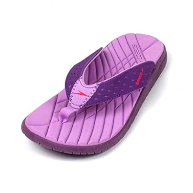 Amazon.com | Speedo Women's Activate Flip Flop Sandal (6, PurpleDream) | Flip-Flops