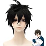 MSHUI Anime Movie Big Hero 6 Hiro Hamada Costume Cosplay Wig Black Short Hair